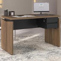 Mesa Para Escritório Guiana Nogal Preto - 2