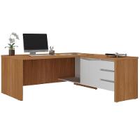 Mesa Para Escritório Viena Freijó Branco - 1