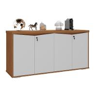 Mesa E Balcão 4 Portas Cuiabá Freijó Branco - 3