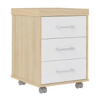 Conjunto Completo Para Escritório Amadora Carvalho Branco - 3