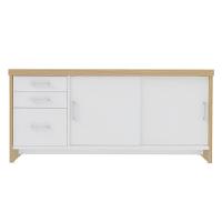 Jogo Completo Escritório Aveiro Carvalho Branco - 7