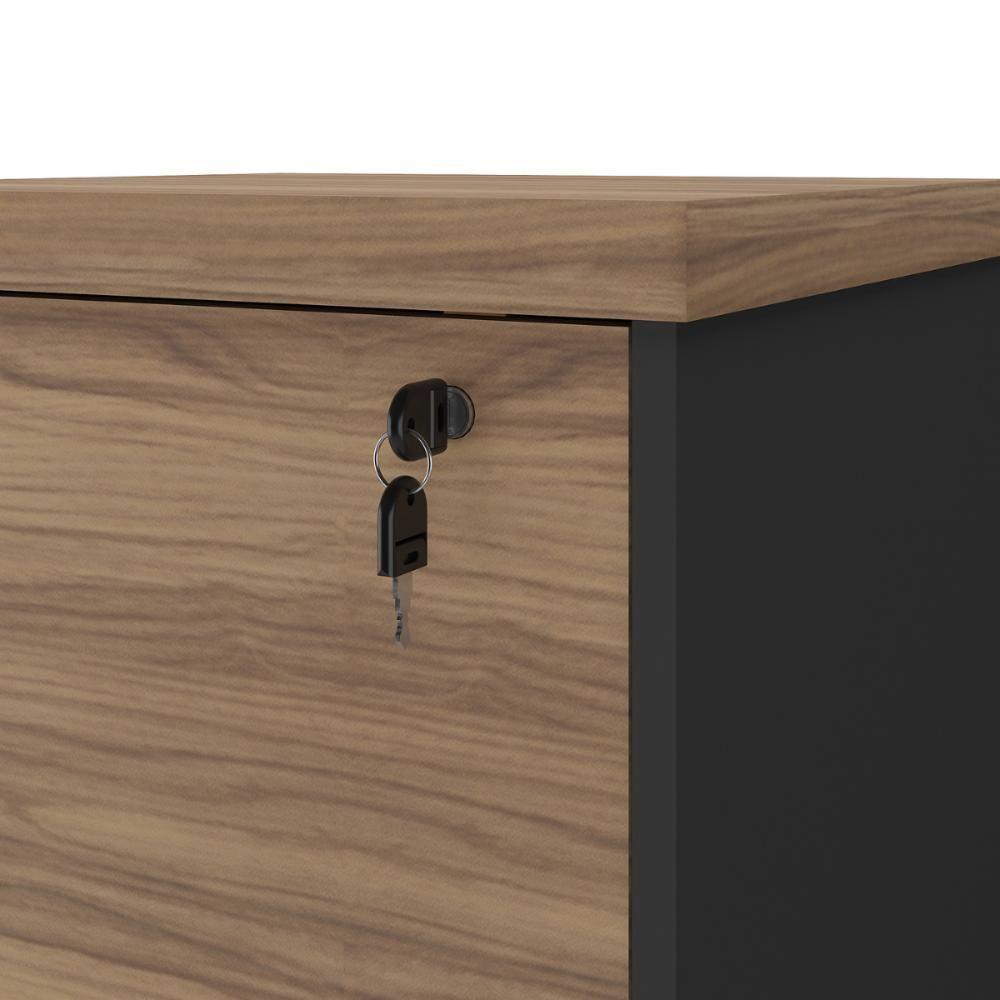 Arquivo Com 4 Gaveta Com Tranca Estônia Freijó Branco - 2