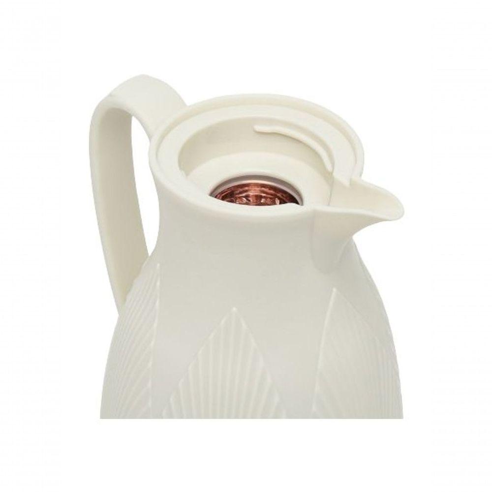 Garrafa Térmica Café Chá 1 Litro Branco A Vácuo Daydays Luxo - 3