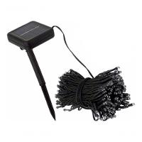 Pisca Cordão Solar Natal Led 100 Lâmpadas Luz Amarela 10m - 4