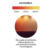 Spot Led Tramontina Quadrado 5 W 3000k Preto Com Luz Amarela Tramontina - 3