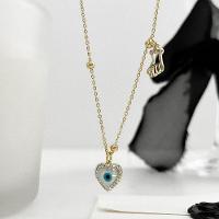 Colar Olho Grego Com Corrente De Bolinhas Banhado A Ouro 18k - 3