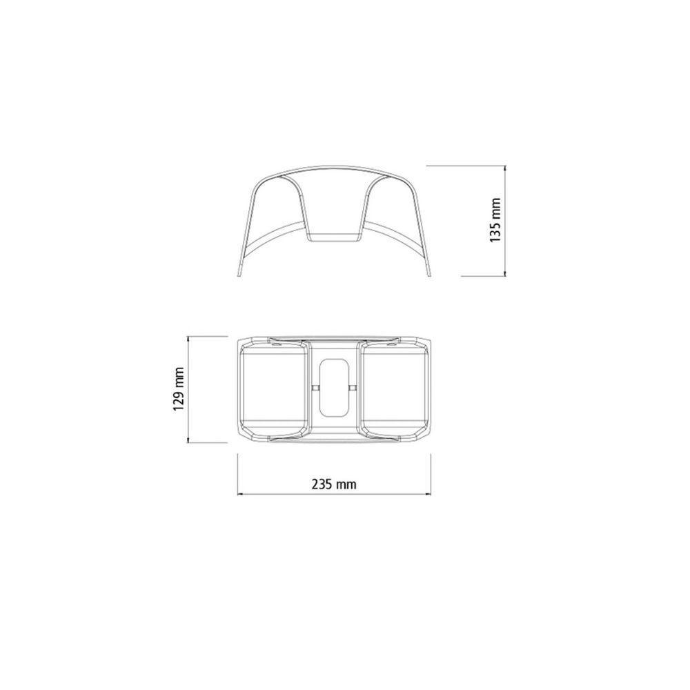 Suporte Fixo Tramontina Em Plástico Para Mangueira 1-2" De Até 35 M Tramontina - 3