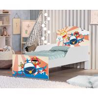 Cama Infantil Avião E Ursinho Com Colchão - 2