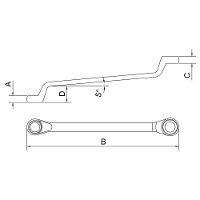Chave Estrela 1.1-16x1.1-4pol Tramontina Pro Tramontina - 1