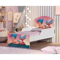 Cama Infantil Sereia Amiga Com Colchão - 2