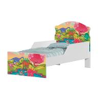 Cama Infantil Planeta Dinossauros Com Colchão - 3