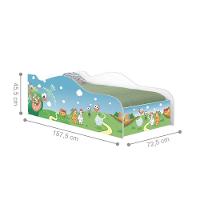 Mini Cama Like Fazendinha Encantada Infantil Com Colchão - 1