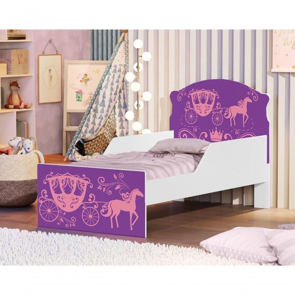 Cama Infantil Carruagem E Cavalo Com Colchão - 2