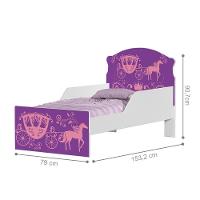 Cama Infantil Carruagem E Cavalo Com Colchão - 4