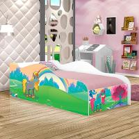 Mini Cama Like Paraiso Unicórnio Infantil Com Colchão - 1