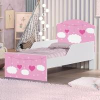 Cama Infantil Rosa Menina Com Colchão - 1