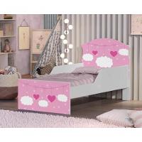 Cama Infantil Rosa Menina Com Colchão - 2