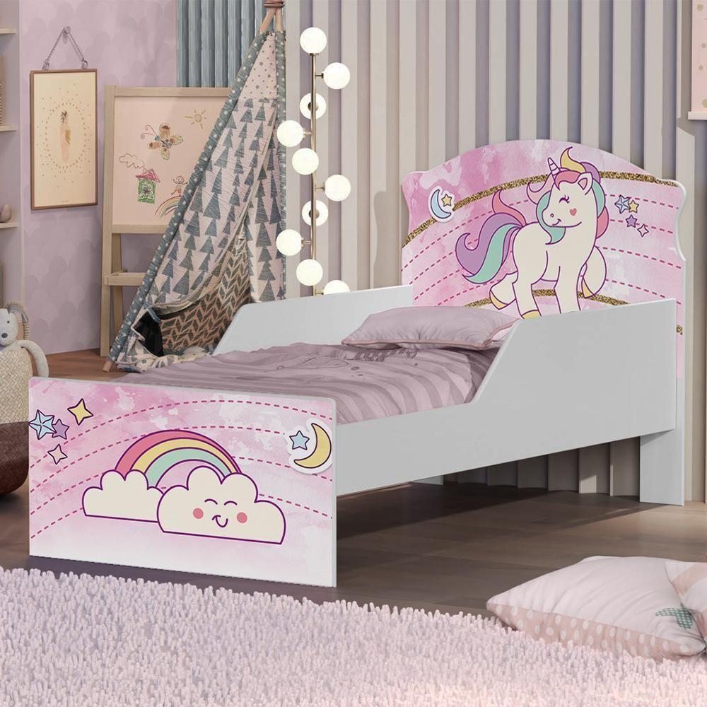 Cama Infantil Unicórnio Com Colchão - 1