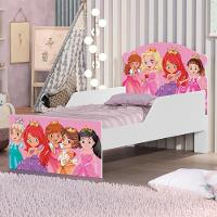 Cama Infantil Turma Das Princesas Com Colchão - 1