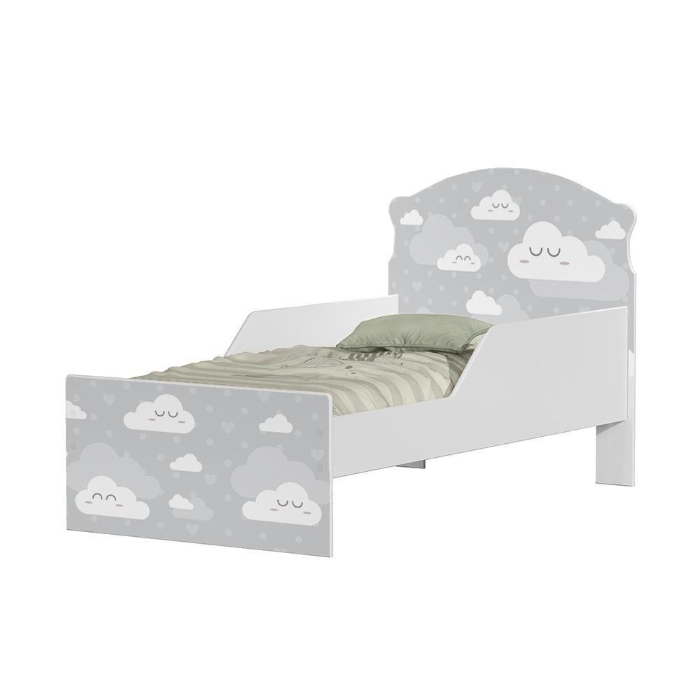 Cama Infantil Nuvenzinha Unisex Com Colchão - 3