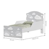Cama Infantil Nuvenzinha Unisex Com Colchão - 4