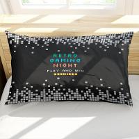 Porta Travesseiro Fronha Avulsa Retro Game 70cm X 50cm - Estampa Digital Geek Nerd - 4