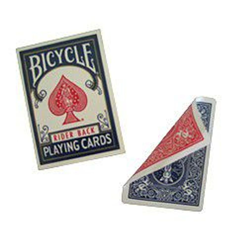5 Cartas Duplo Dorso Bicycle Vermelho E Azul B+ - 2