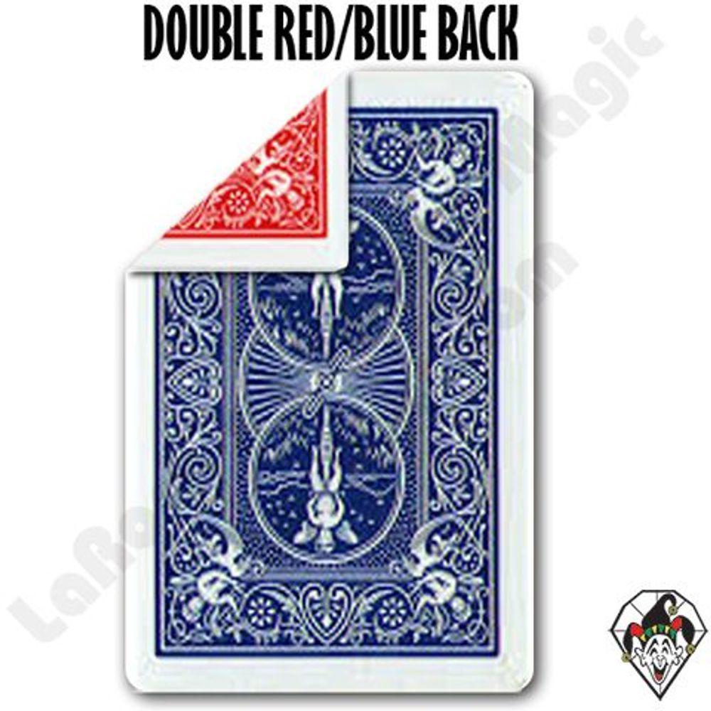 5 Cartas Duplo Dorso Bicycle Vermelho E Azul B+ - 3