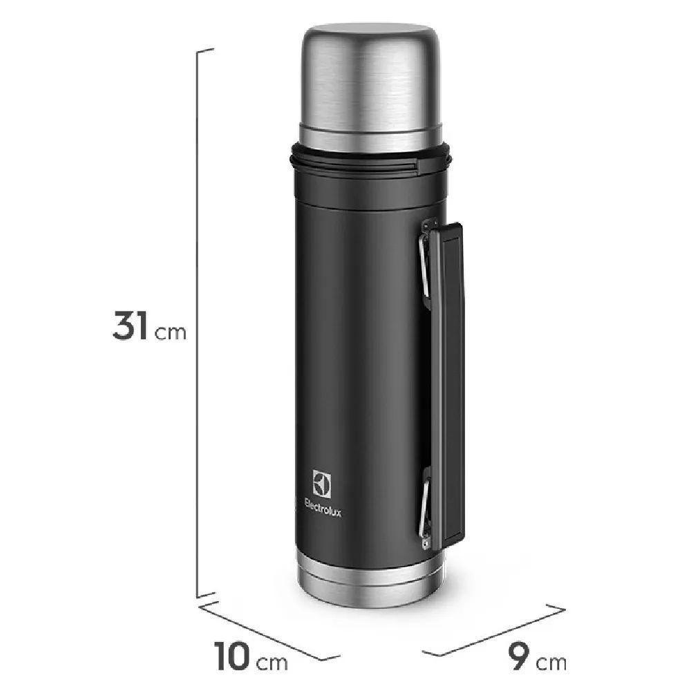 Garrafa Térmica 1 Litro Preta Electrolux - Sense To Go - 3