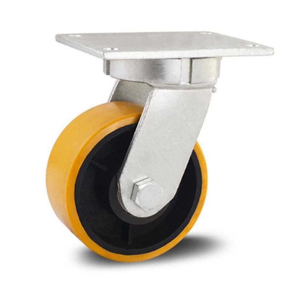 Roda Industrial Carga Pesada 12x3 Ferro Com Pu 1400 Kg - Colson - 2