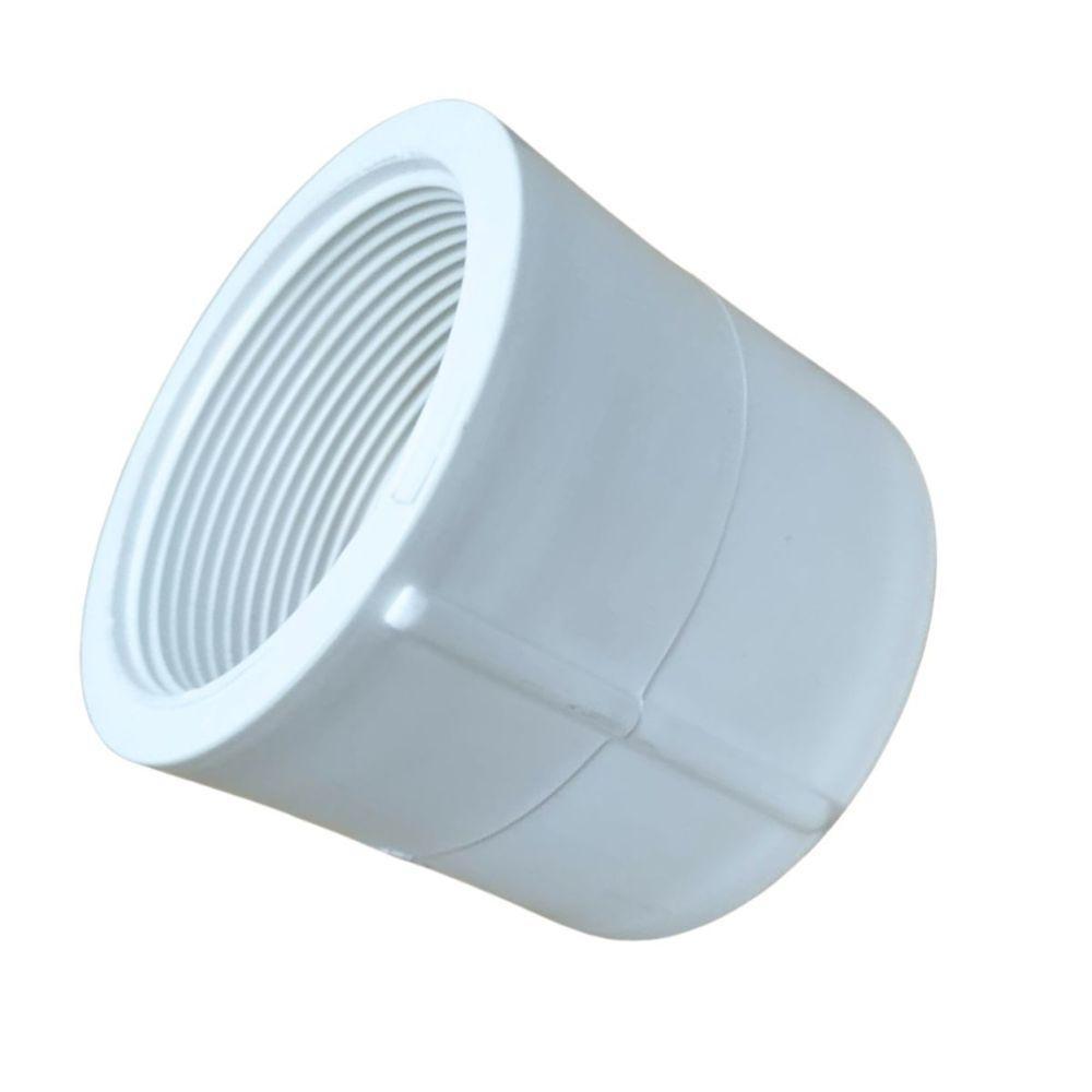 Luva Roscável 3-4 Pol. Branca Rosca-rosca ( 10 Unid.) - 1