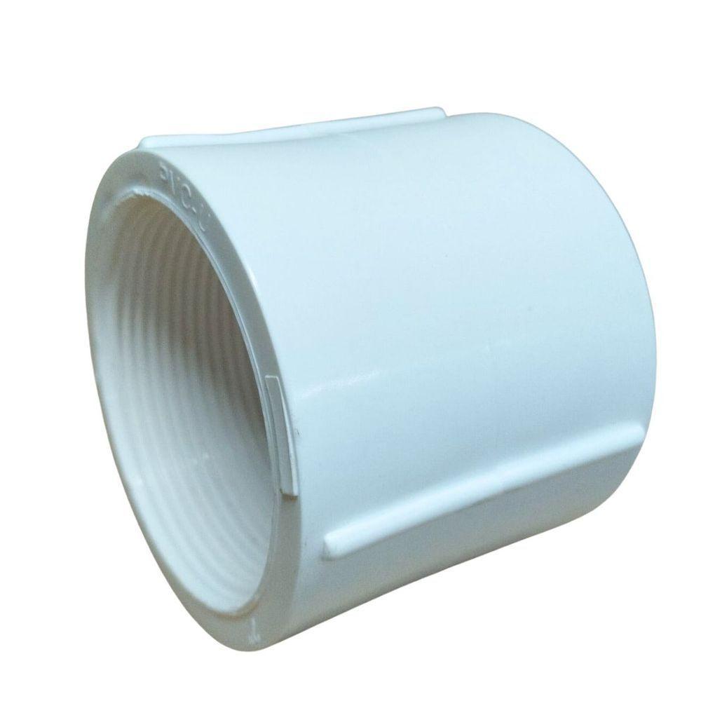 Luva Roscável 3-4 Pol. Branca Rosca-rosca ( 10 Unid.) - 2