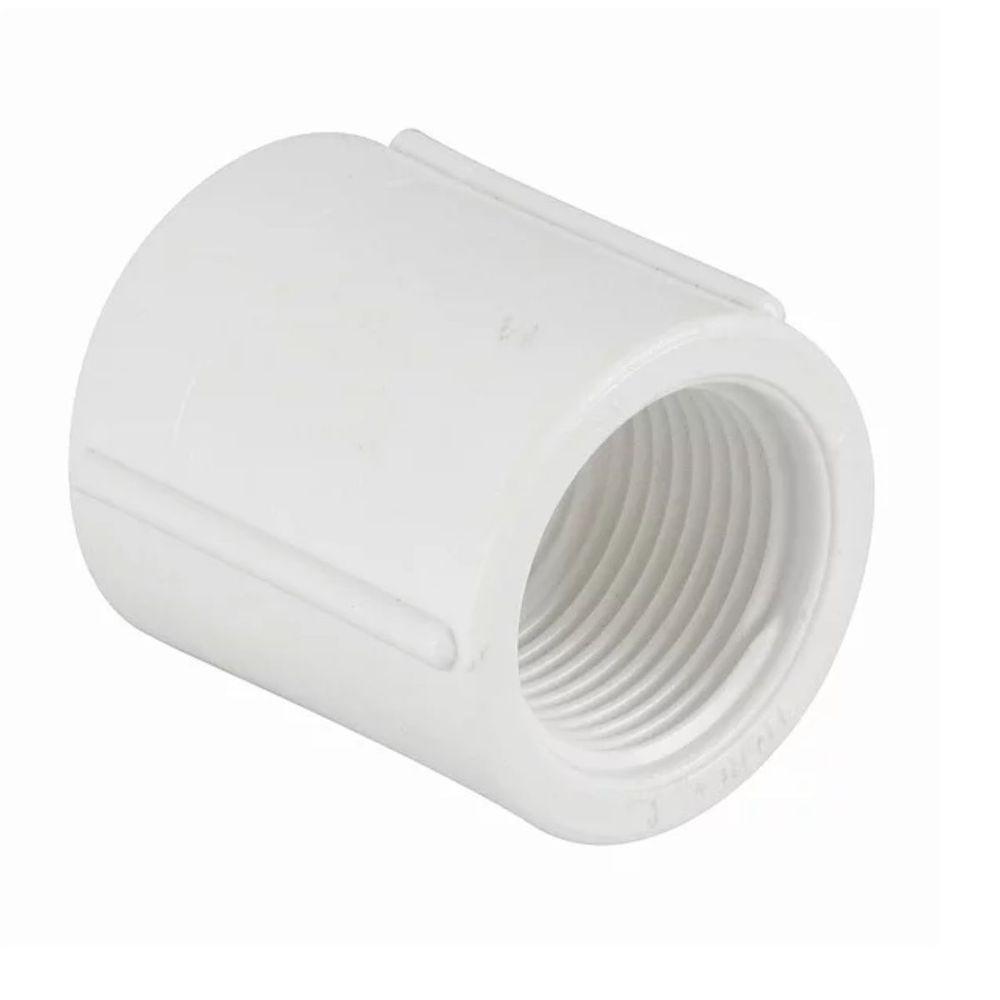 Luva Roscável 3-4 Pol. Branca Rosca-rosca ( 10 Unid.) - 3