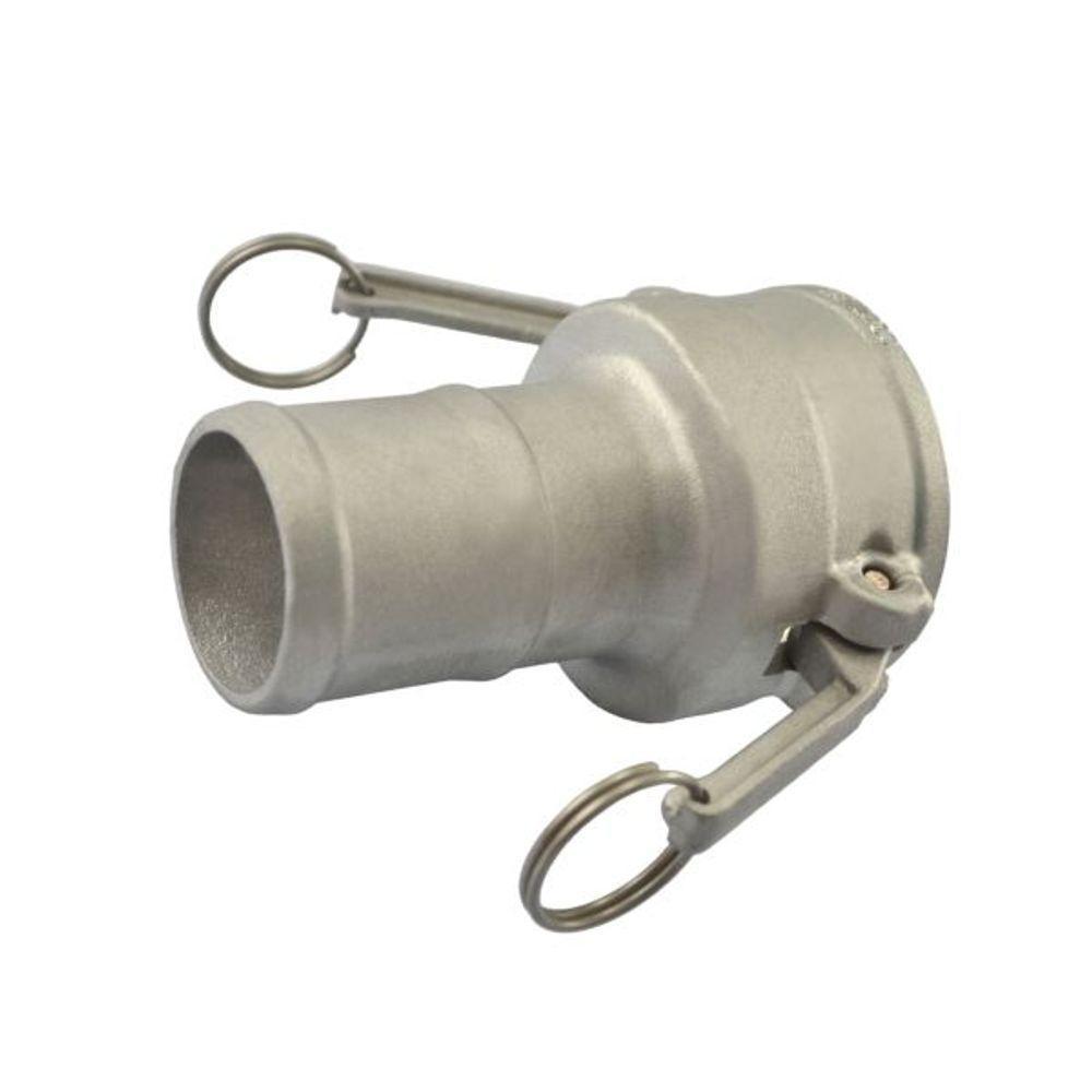 Acoplador Espigão Ert-c Engate Rápido Alumínio 1.1-2 Pol - Camlock - 1