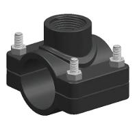 Colar De Tomada 75 X 2" Para Tubo Polietileno ( 2 Pçs) - Irritec - 1