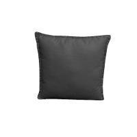 Kit 4 Almofadas Decorativas Cheias Com Ziper Suede Cinza Escuro - 3