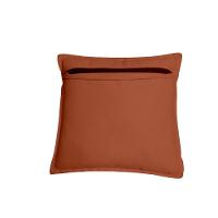 Kit 4 Almofadas Decorativas Cheias Com Ziper Suede Terracota - 3