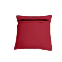 Kit 4 Almofadas Decorativas Cheias Com Ziper Suede Vermelho - 2