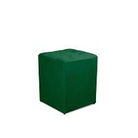 Kit 01 Namoradeira Opala 02 Puff Quadrado 02 Almofadas Verde - 3