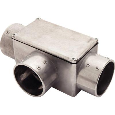 Condulete Tipo Tb 4pol Fixo Tramontina Tampa Sem Rosca Sem Pintura Tramontina