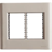 Placa 6 Postos 4x4 Tramontina Giz Fendi Soft Touch Com Suporte Tramontina - 1