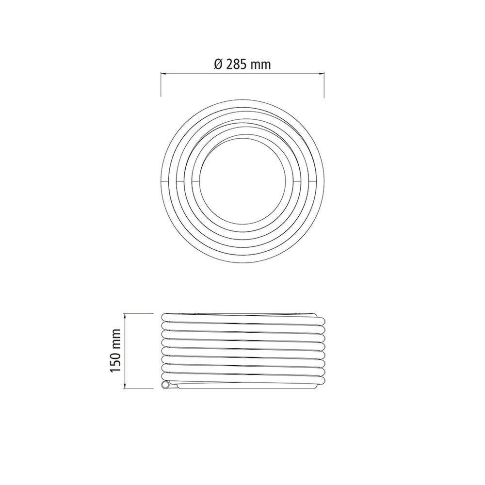Mangueira Antitorção Multi Ats 1-2 Para Jardim Em Pvc 3 Camadas 20 M Com Engates Rápidos - 2