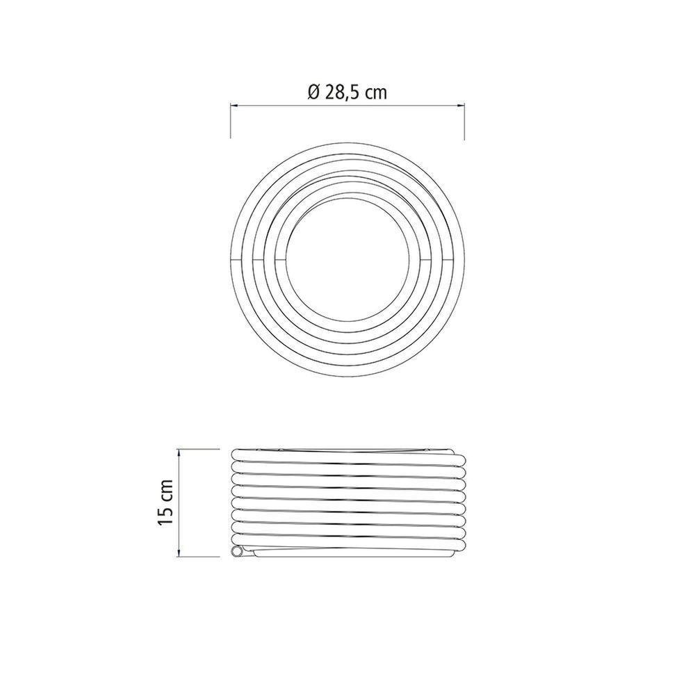 Mangueira Antitorção Multi Ats 1-2 Para Jardim Em Pvc 3 Camadas 20 M Com Engates Rápidos - 5
