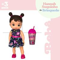 Boneca Hannah Suquinho Com Copo