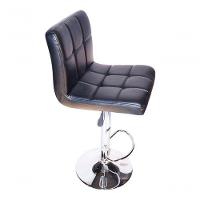 Kit 4 Banquetas Alta Cozinha Bar Balcão Bancada Americana Giratória Gomos Pu Preta - 5