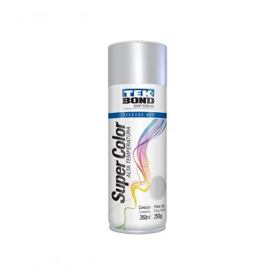 Tinta Spray Tekbond Alta Temp Aluminio 350ml-250g
