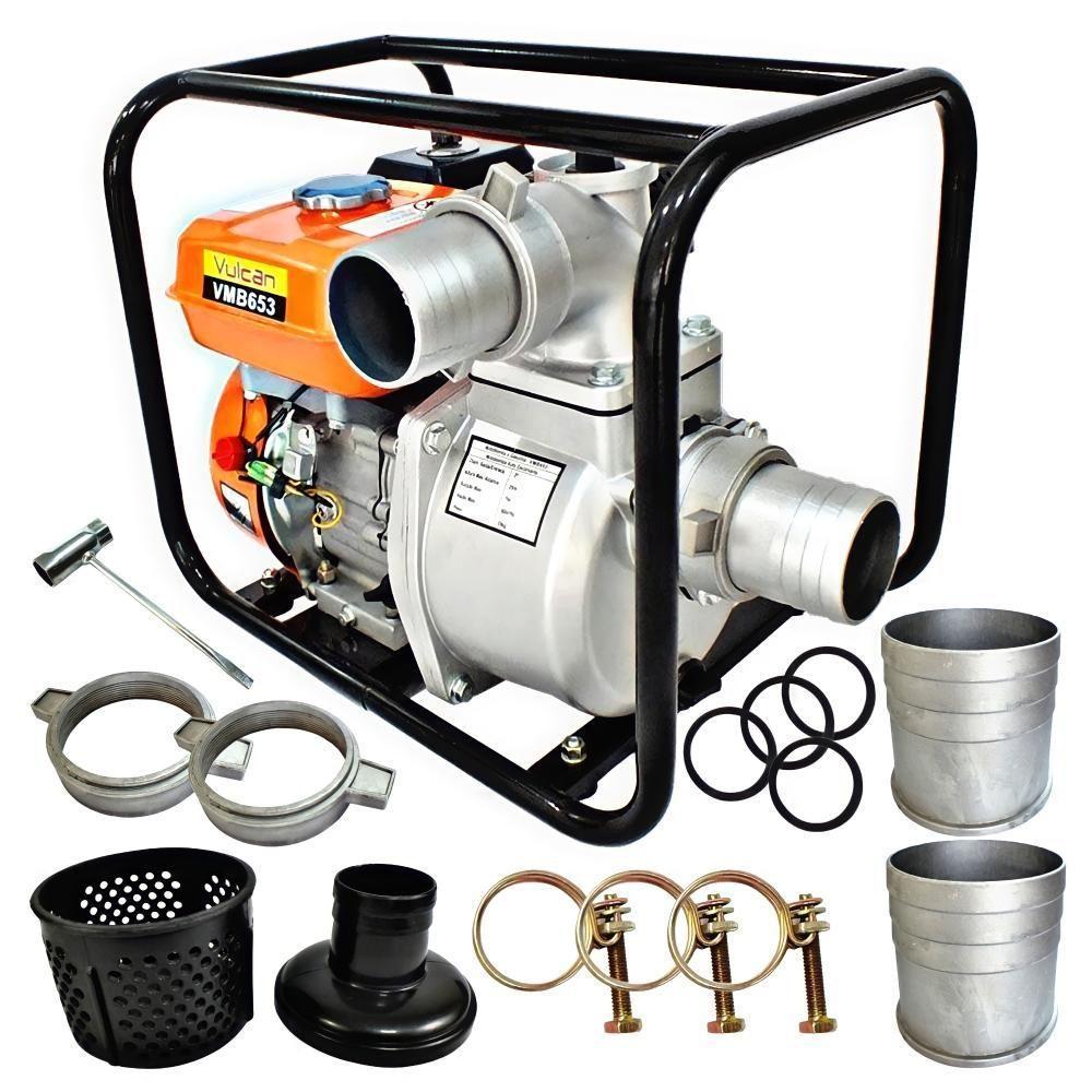 Motobomba Vmb653 á Gasolina 4 Tempos 196cc Alta Vazão 3" - 1