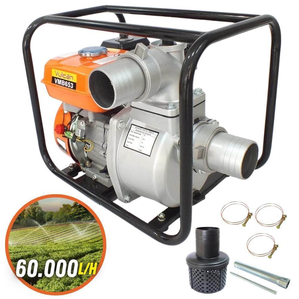 Motobomba Vmb653 á Gasolina 4 Tempos 196cc Alta Vazão 3" - 2