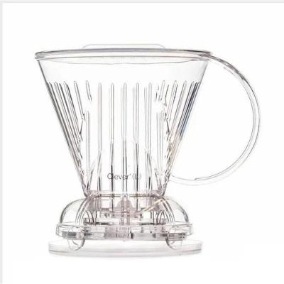 Clever - Suporte P- Filtrar Café Com Filtro - Transparente
