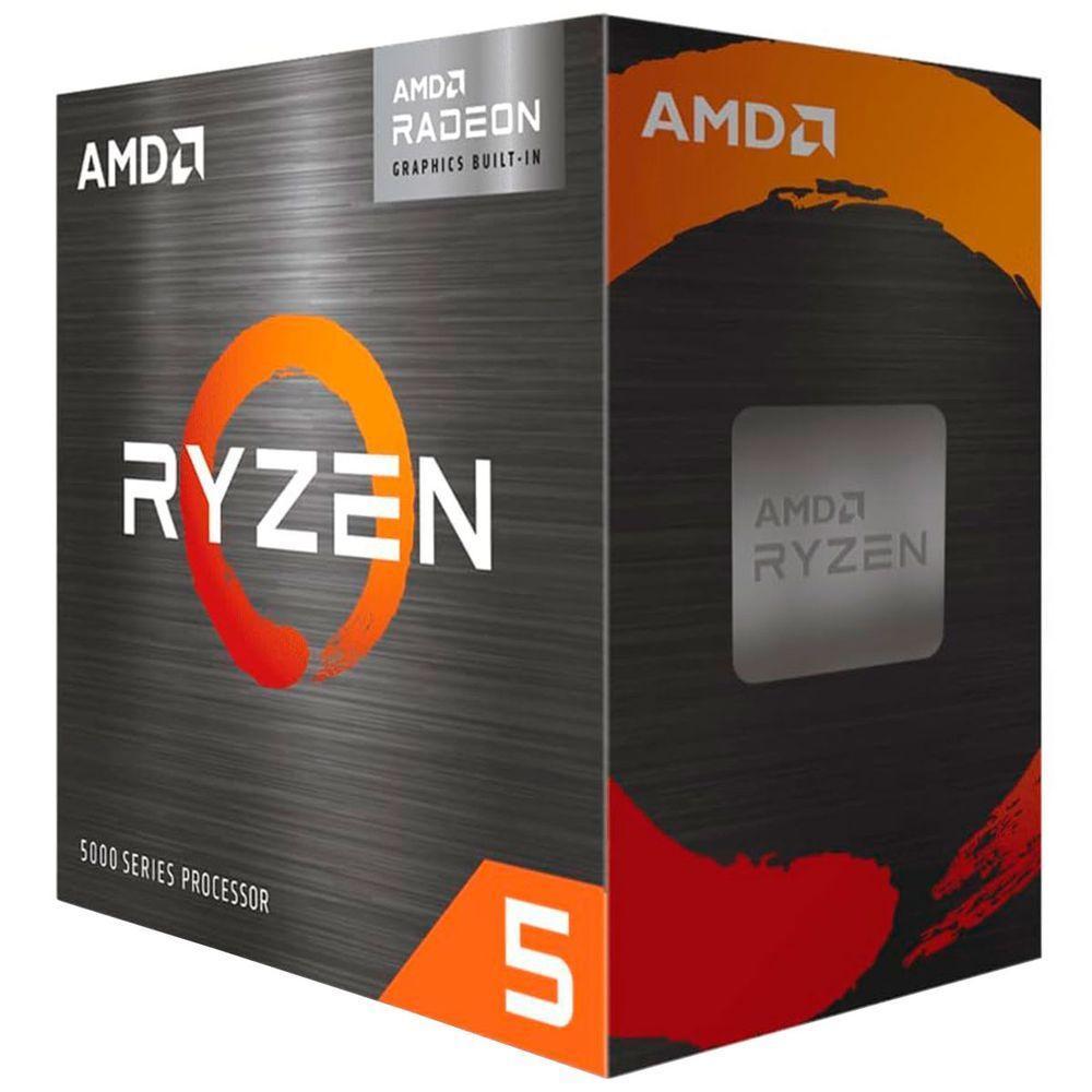 Processador Amd Ryzen 5 5600gt, 3.6ghz (4.6ghz Boost), Am4, Zen 3, Cache 19mb, Radeon Graphics - 5